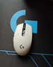 罗技（G）G304 LIGHTSPEED无线鼠标 游戏鼠标 轻质便携 绝地求生FPS鼠标英雄联盟LOL吃鸡 生日礼物 白色 实拍图