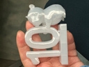 彩格3D打印耗材PETG 1.75mm 适用拓竹 创想三维 爱乐酷 纵维立方 极光尔沃3d打印机线材 灰色 1kg 实拍图