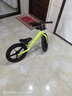 贝趣儿童平衡车1-3-6-12岁宝宝滑步车无脚踏小孩自行车男孩两轮滑行车 【升级充气轮】 14寸 亮绿 ＋骑行大礼包 2-5岁幼儿女孩圣诞节新年礼物 实拍图