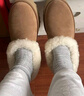 UGG秋季女士时尚舒适茸茸毛圈口平底休闲乐福鞋懒人毛毛鞋1119002 CHE | 栗色 38 实拍图