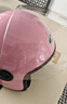 AD新国标3C认证电动车头盔男女士四季通用电瓶车安全帽女款夏季双镜防晒骑行轻便半盔165-1少女粉 实拍图