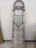 杜邦（DU PONT）梯子家用折叠铝合金梯加厚人字梯登高梯爬步安全梯扶梯楼银色5步 实拍图