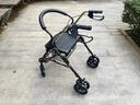 医仑特老人手推车助力行走器康复助行助步购物车可推带刹车折叠买菜车 实拍图