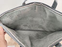 嘉速 15.6/16英寸笔记本电脑包  适用于MacBook小米联想华为戴尔惠普华硕 商务超薄简约内胆保护套 灰 实拍图