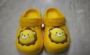 牧童儿童拖鞋夏男宝宝洞洞鞋软底女童卡通洗澡婴幼儿家居鞋奶狮黄160 实拍图