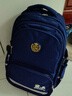 史努比（SNOOPY）小学生书包男孩学院风护脊减负1-4-6高年级儿童初中生双肩背包 蓝 实拍图