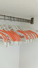 晟旎尚品 衣架无痕塑料20只防滑晾衣架子衣服架大衣挂架撑子衣柜季风橙 实拍图