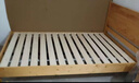洛亚妮【24H云仓闪发】实木床100％纯实木1.5米单人床原木风主卧双人床 原木床+5cm床垫 1.8米*2米 实拍图