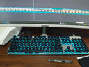 惠普（HP）K500Y真机械手感键盘 朋克蒸汽复古有线游戏专用吃鸡笔记本电脑电竞lol办公键盘 黑色彩光方帽 实拍图
