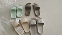 京东京造【糖果拖】拖鞋男士防滑轻便情侣防臭浴室拖凉拖鞋鞋墨绿40-41 实拍图