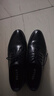 百丽男鞋2025商务正装休闲增高软底真皮鞋 黑色A2247（三接头款） 42 实拍图