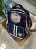 Edison爱迪生小学生书包女护脊护腰防下坠公主风蝴蝶结儿童背包2529-1s 实拍图