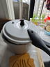 双喜高压锅燃气电磁炉通用铝合金家用直型压力锅防爆22CM/5.5L 实拍图