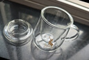 物生物（RELEA）茶杯女士茶水分离杯玻璃杯办公男士泡茶杯子耐高温花茶杯新年礼物 实拍图