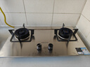 万和燃气灶【小灶君B6·全可拆炉头】天然气5kW不锈钢烟灶联动国家补贴20%嵌入家用煤气双炉具台B6B60 实拍图