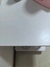 逸朗德（YILANGDE）简易床头柜小型卧室现代简约迷你床边柜收纳架储物柜子置物床头桌 象牙白色双层40*40*53cm 实拍图