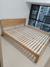 维莎x源氏木语日式实木床现代简约橡木单人双人床北欧环保卧室大床 【橡木】低铺板床 1800*2000mm 实拍图