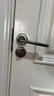 固特（GUTE）门锁室内卧室304不锈钢房门锁分体锁木门卫生间门锁把手双舌锁具 58-05灰色 左右通用 实拍图