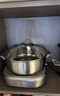九阳（Joyoung）0涂层IH秒涮电火锅火锅专用锅电锅家用4-8人分体式可拆洗多功能电蒸锅不锈钢电煮锅6L火锅锅GN12 实拍图