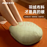 奥克斯（AUX）暖脚宝暖脚神器电暖宝石墨烯暖脚器暖脚垫 果绿色 实拍图