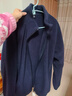 优衣库男装女装摇粒绒拉链茄克/长袖外套廓系夹克479792 69 藏青色 XL /180/108B 实拍图