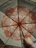 蕉下（beneunder）防紫外线遮阳伞三折双层黑胶晴雨伞防晒伞BM664花椿 实拍图