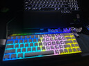 狼蛛（AULA）HERO 68HE磁轴键盘RT电竞游戏专用客制化机械键盘鼠标套装有线RGB网页驱动fps无畏契约8K回报率 侧刻【形意磁轴】白色+爱心蝴蝶键帽 实拍图