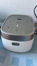 松下（Panasonic）饭光光2.0电饭煲0涂层IH家用电饭锅3-4人无涂层不锈钢2.9升一级能效SR-HNS102-W 实拍图