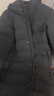 京东京造羽绒服男鸭绒加厚防寒工装面包服中长款冬外套衣服 黑色 3XL 实拍图