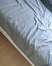京东京造 悦柔床单单件 120g加厚耐用 A类磨毛床罩 230x250cm 科技灰 实拍图