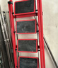 星奇堡 家用梯子工程梯折叠多功能人字梯伸缩室内加厚两用梯子 加厚五步梯-红色 实拍图