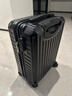 回力行李箱大容量拉杆箱旅行密码登机加厚女拉链学生皮箱子 加厚耐用拉链-黑色 20英寸 （可登机） 实拍图