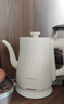 金灶（KAMJOVE） 茶艺专用泡茶烧水壶优雅长嘴电热水壶随手泡开水壶自动断电热水壶煮水壶家用1L 1L T-93（象牙白色） 实拍图