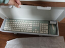 CHERRY樱桃DW2300 键盘无线键鼠套装键盘鼠标商务办公家用笔记本电脑外接全尺寸轻音便携人体工学 清新绿 实拍图