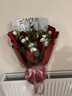 百花馆鲜花玫瑰花满天星新年元旦花束生日礼物真花送女友同城配送当日达 【初心不负】11朵红玫+桔梗+红豆|JD268 实拍图