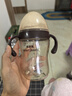 贝因美大宝宝吸管奶瓶婴儿PPSU断奶奶瓶一岁以上12月+双手柄重力球300ml 实拍图