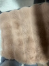 汽车通用坐垫 地垫 椅子坐垫猫窝垫沙发坐垫地毯床垫学生床毯毛绒 豆沙色 40厘米＊40厘米 实拍图
