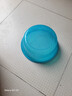 加厚透明塑料盆洗菜盆家用宝宝成人洗衣洗脚沐浴盆小盆子洗脸盆 蓝色 小号（直径23CM） 实拍图