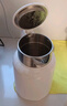 美的（Midea）艺术家电热水壶  烧水壶自动断电保温一体  1.6L大容量电热水壶 316L不锈钢恒温壶 精准控温 63-Q 实拍图