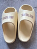 牧童儿童拖鞋夏季家居鞋室内软底浴室男女童亲子凉拖鞋 椰奶白 220 实拍图