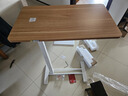 乐歌床边桌升降床上电脑桌可移动适宜家用茶几小浮岛T04原木色 实拍图