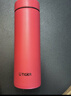虎牌（TIGER）梦重力轻量便携不锈钢保温保冷水杯MMP-B30C-RP浆果红300ml 实拍图