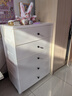 禧天龙免安装73cm加大面宽杂物大承重简易衣柜儿童收纳柜五斗柜五层白 实拍图