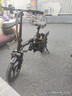 普莱德新国标折叠电动自行车 超长续航电动车 铝合金代驾车 锂电池助力男女通用成人电瓶车 代步电单车 豪华版-汽车电芯10A-纯电续航20-30km 实拍图