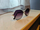 威古氏（VEGOOS）太阳镜女韩版街拍金属潮流防紫外线偏光驾驶开车墨镜女 SY8063 实拍图