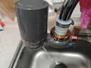 美的（Midea）净水器水龙头过滤器家用自来水滤水器直饮前置过滤器厨房卫生间通用除水垢除余氯双出水可清洗滤芯 一机一芯【可清洗滤芯】 实拍图