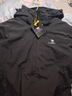 骆驼（CAMEL）三防冲锋衣户外登山服防水防风防污三合一保暖时尚运动外套 A9W214119AX，黑色，男女同款 XL 实拍图