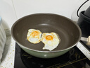 炊大皇青玉聚油煎炒锅易清洗轻量不粘锅家用电磁炉燃气灶通用28cmQY28CG 实拍图