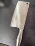 十八子作菜刀家用厨师专用免磨厨房切片刀斩切刀砍骨刀不锈钢菜刀套装锋利 斩切刀 实拍图