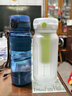 米家运动水杯 大容量水壶  耐热塑料杯 便携户外随行杯  活力白 1L 实拍图